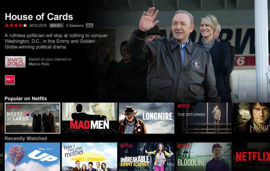 Netflix confirms Australian pricing, starting from AUD$8.99