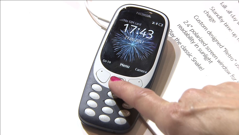 MWC 2017 Expo: Nokia 3310 offers a revamped blast from the past