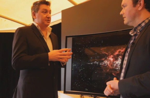 First Look: Samsung Curved OLED In Australia
