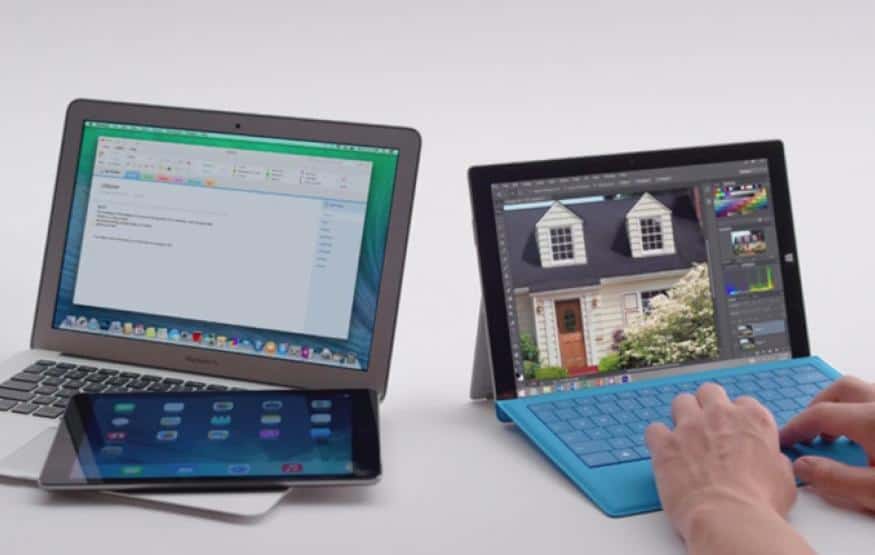 New Microsoft Surface ads pit the hybrid against MacBook Air