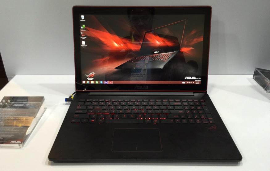 CES 2015: Asus’ new 4K gaming laptop is surprisingly thin
