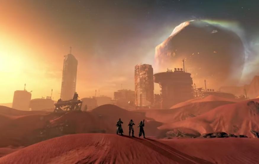 Latest Destiny trailer takes us to Mars – and it’s stunning