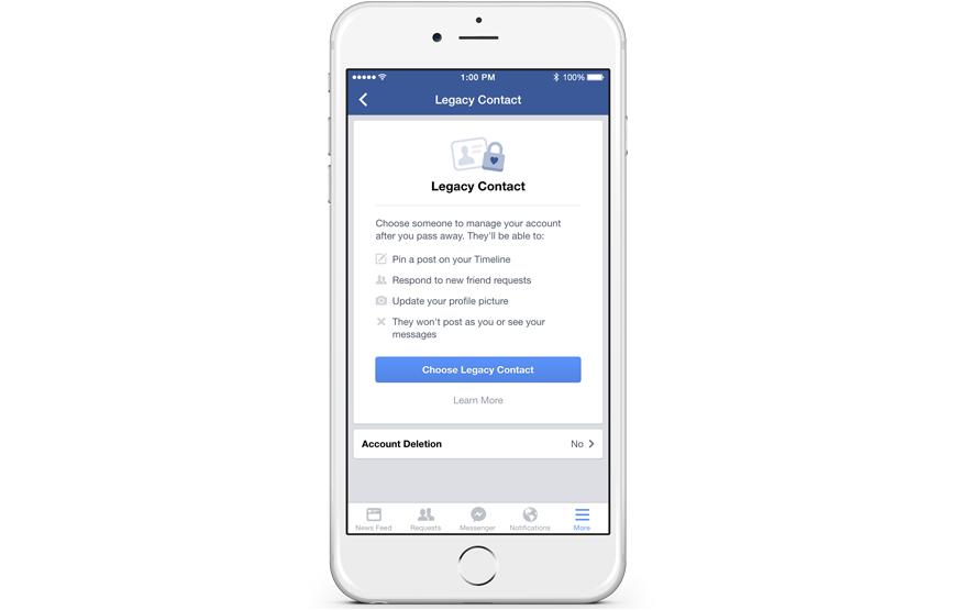 Facebook introduces “digital wills”