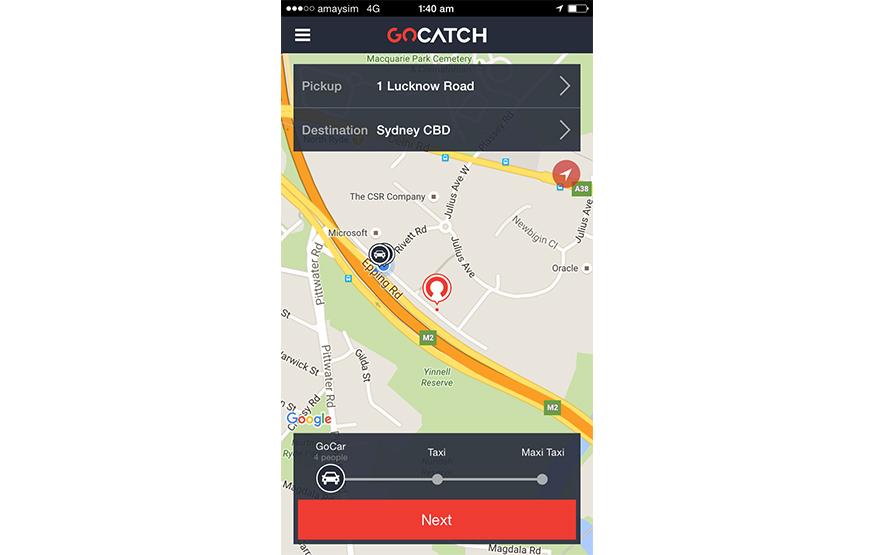 Taxi booking app GoCatch launches Aussie Uber competitor with no surge pric...