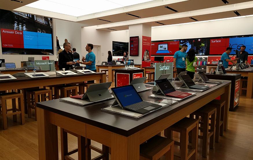 A look inside Sydney’s Microsoft Store