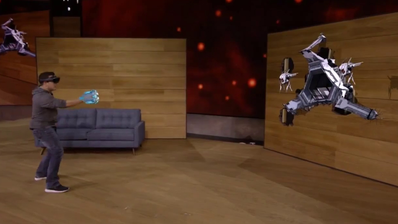 Microsoft’s new HoloLens demo is kind of incredible