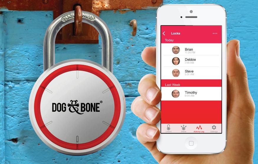 LockSmart is the Bluetooth-enabled padlock of the future