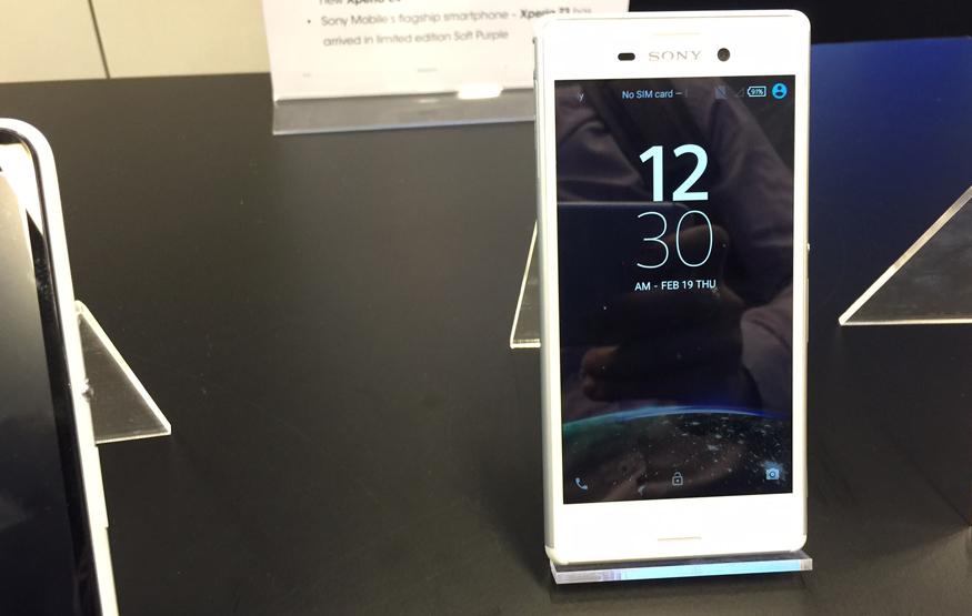 Hands on with the Sony Xperia M4 Aqua and Xperia Z4 Tablet