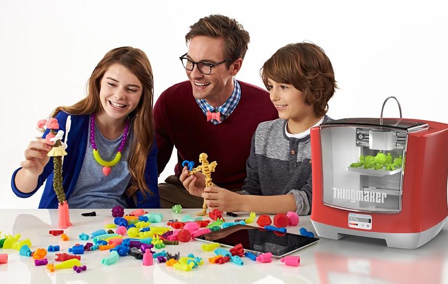 Mattel’s 3D printer lets kids build their own toys