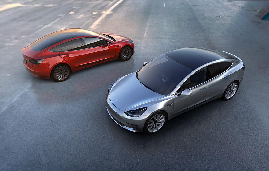 Tesla’s Model 3 revealed