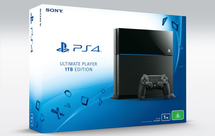 1TB PlayStation 4 Australia-bound on July 15