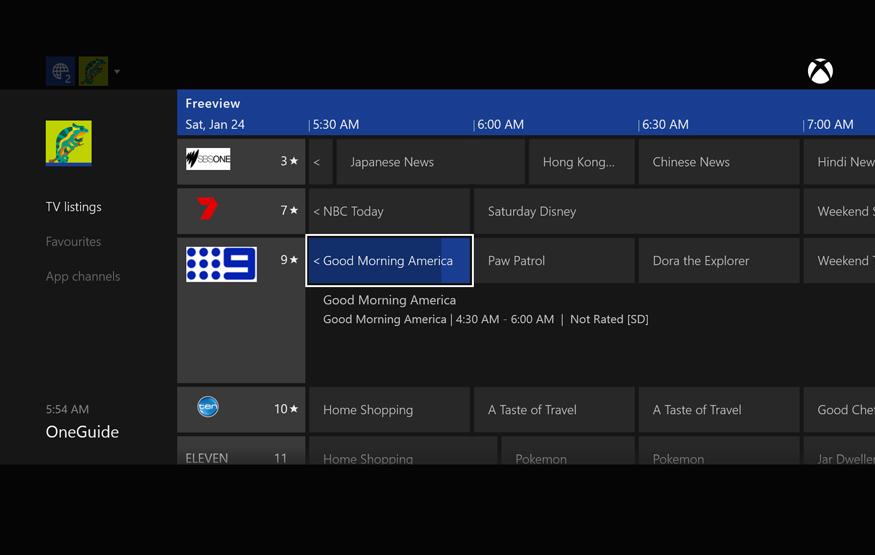 Microsoft bringing live TV to Australian Xbox One owners with OneGuide