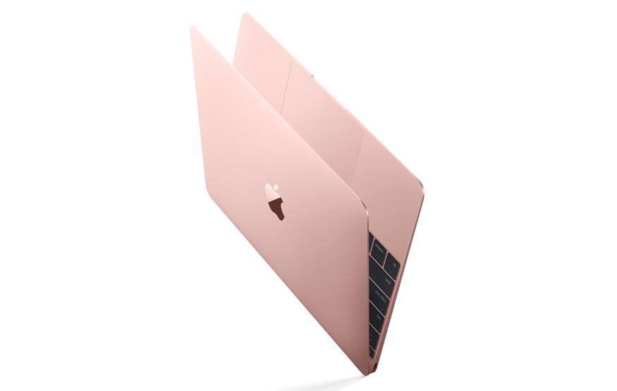Apple’s updated MacBook comes in rose gold, still only has one port