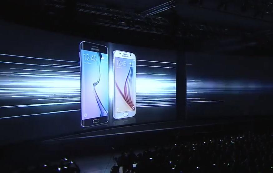 These are the Samsung Galaxy S6 and Samsung Galaxy S6 Edge