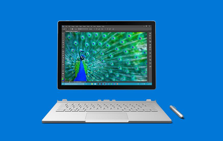 The Surface Book is Microsoft’s first laptop