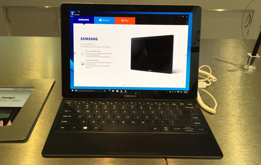 CES 2016: Samsung’s latest tablet runs Windows 10