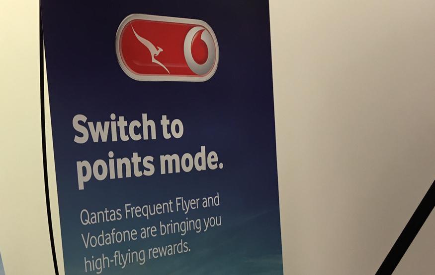 Vodafone lures Frequent Fliers with Qantas partnership