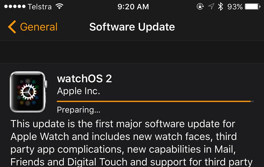 watchOS 2 now available to Apple Watch owners