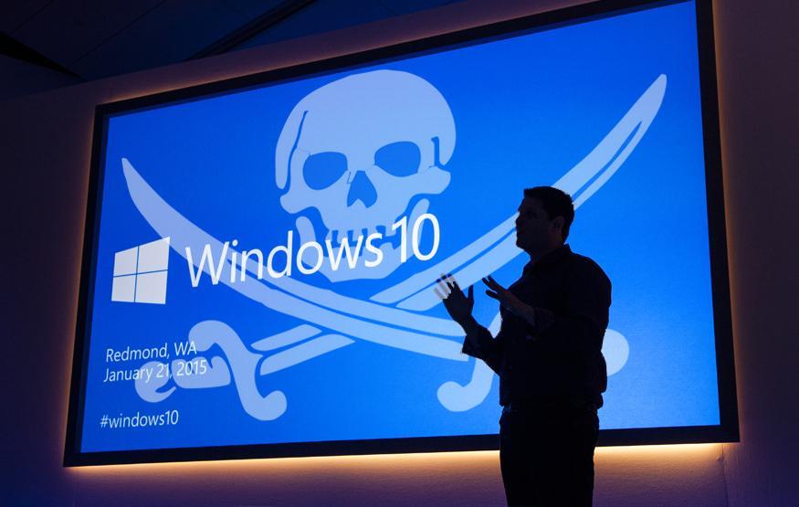 Pirates will get a free upgrade to Windows 10 too
