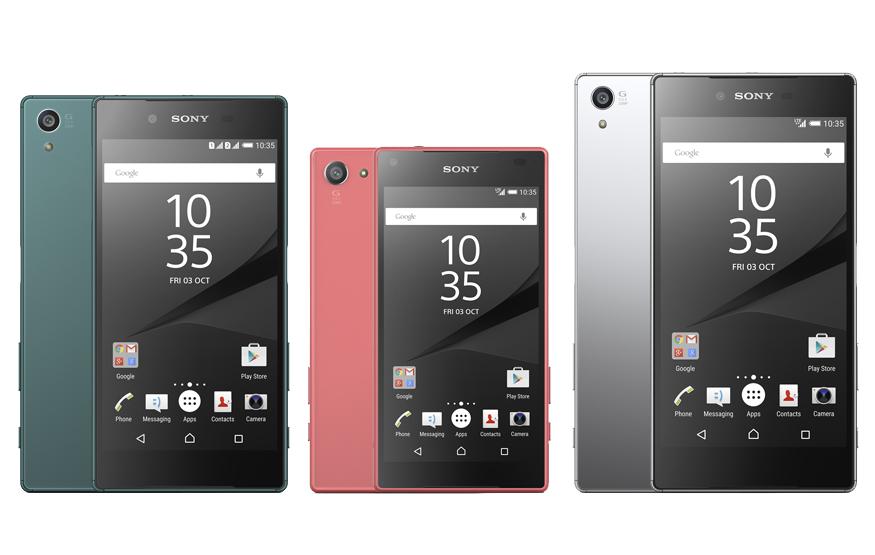 Sony Xperia Z5 family includes world’s first 4K smartphone