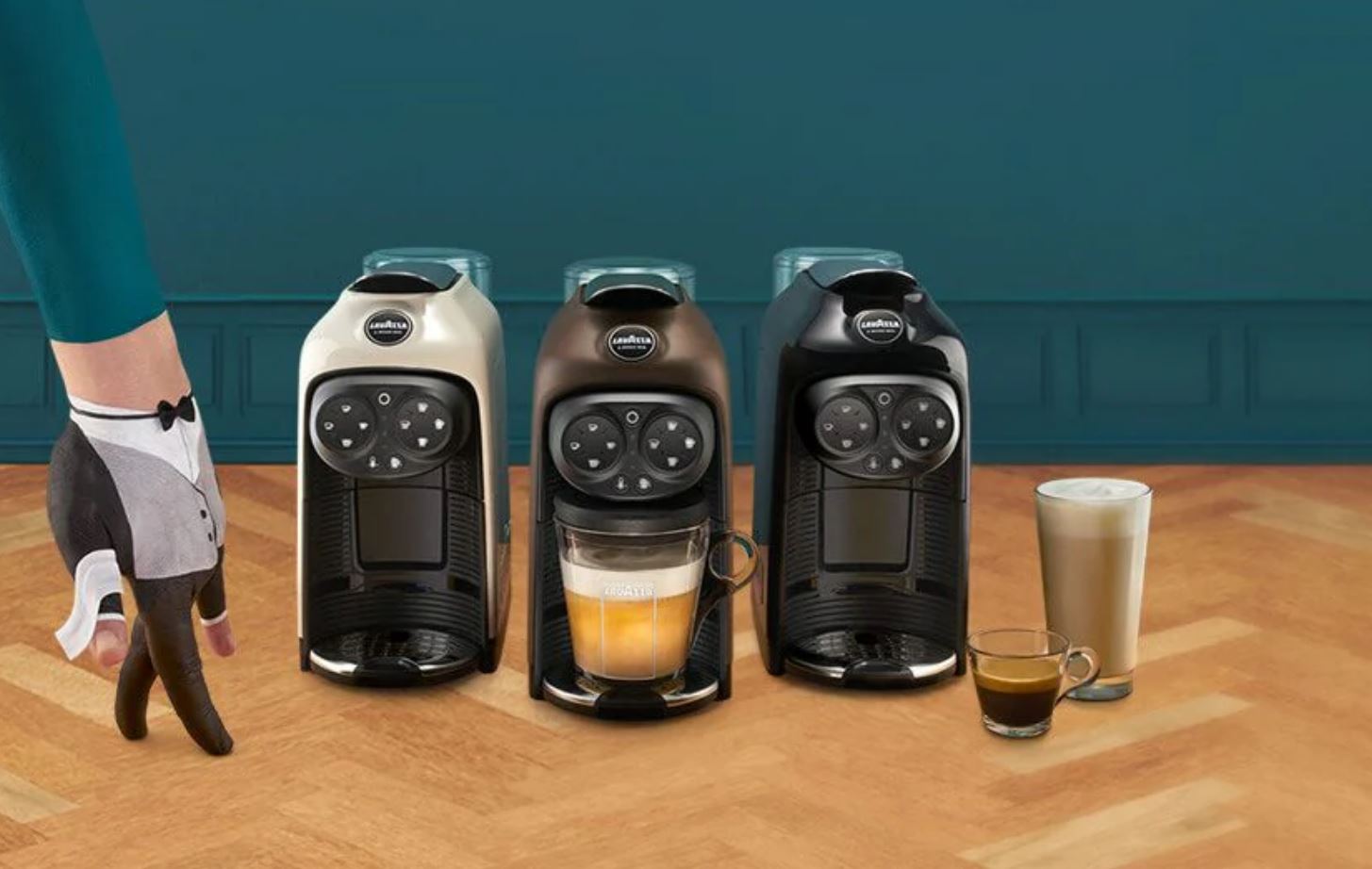 Lavazza Deséa – black or milk capsule coffee maker with extras (review)