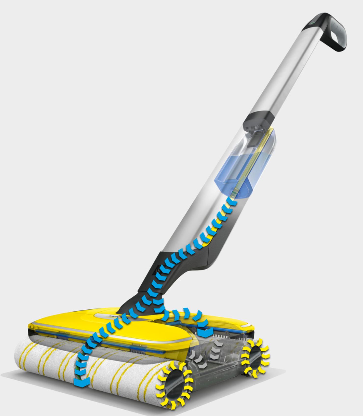 Kärcher FC 7 cordless power mop for a super effortless clean (cleaning .