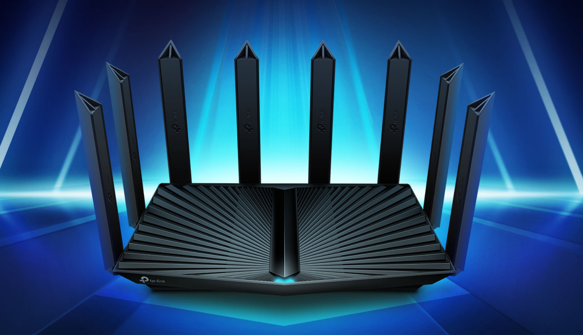 TP-Link Archer AX90 AX6600 Tri-band Wi-Fi 6 router and RE505 AX15000 range ...