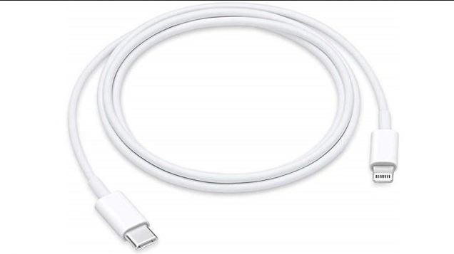 USB-C charger and cable