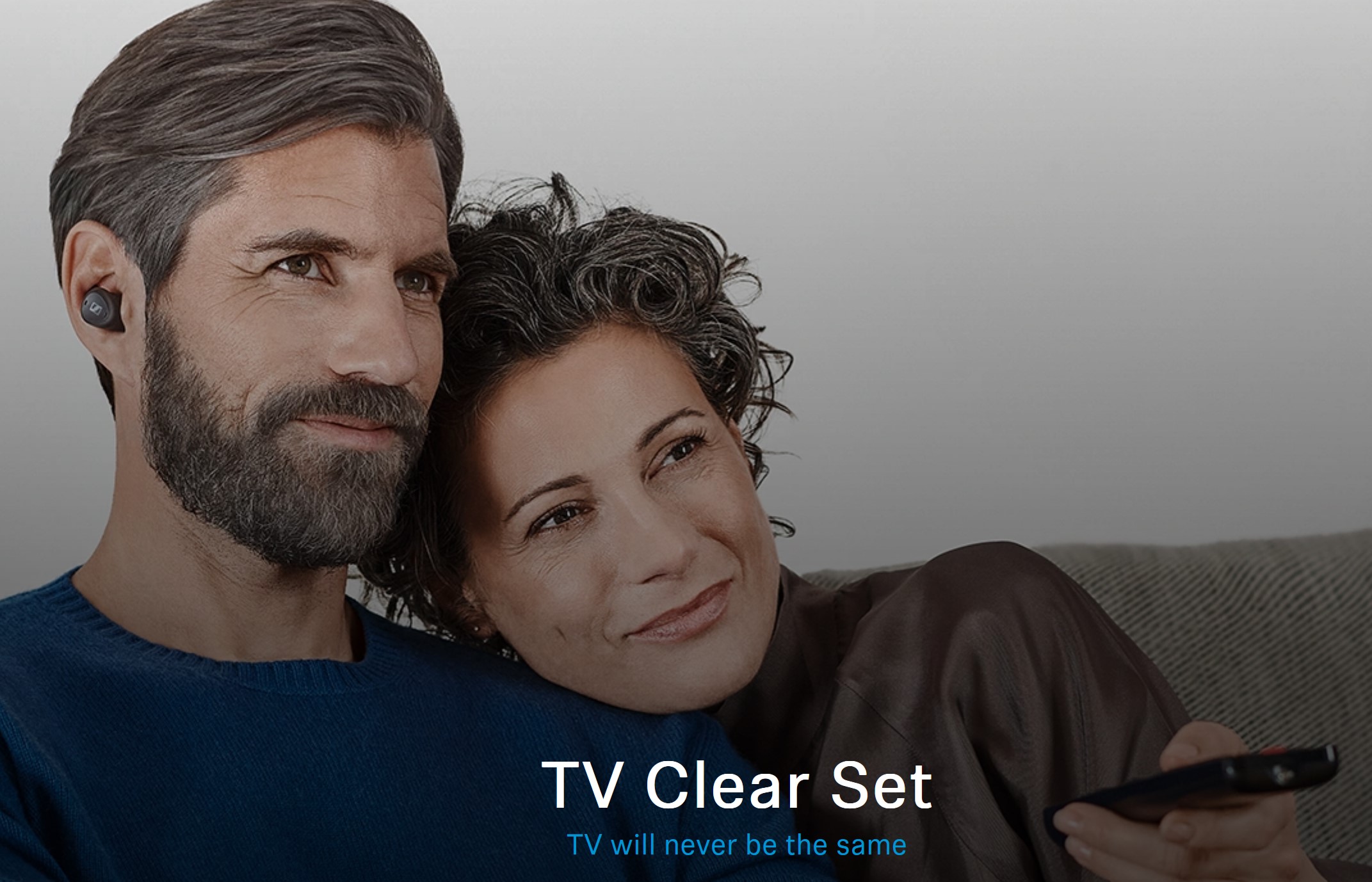 Sennheiser TV Clear – crystal clear TV sound for the hearing impaired (AV...
