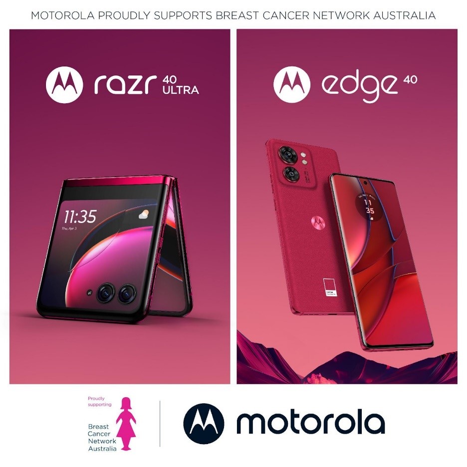 Motorola supports Breast Cancer Network Australia