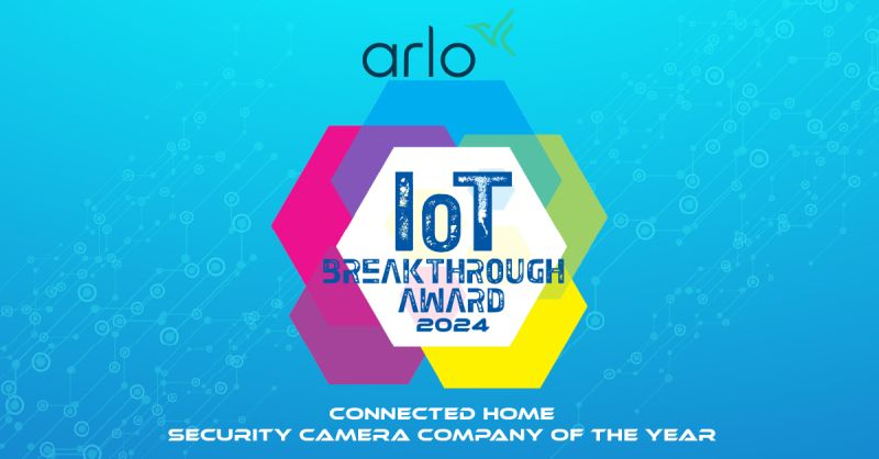 Arlo Wins Connected Home Security Camera Company of the Year (security)