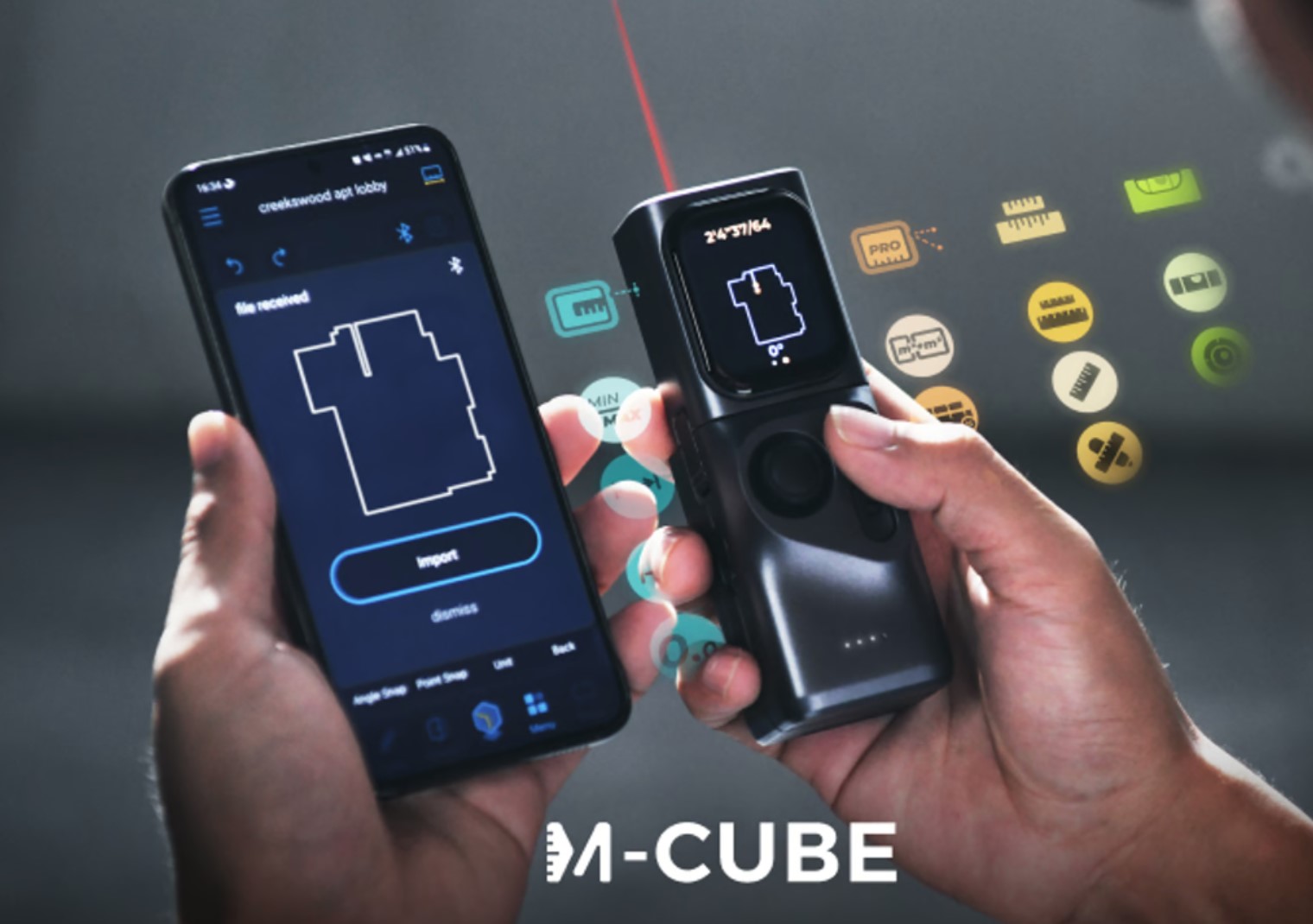 Hozo M-Cube 17-in-1 laser measuring system (Review)