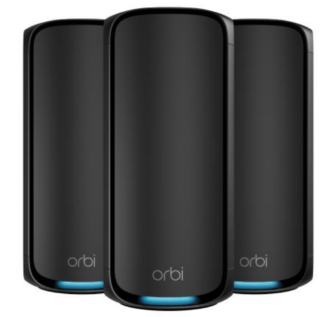 Netgear Orbi 970 Wi-Fi 7 Quad-band Mesh – BE27000 and 16 streams for exce...