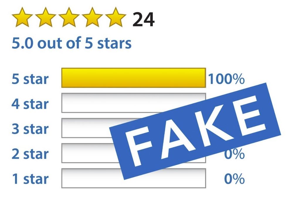 Fake reviews
