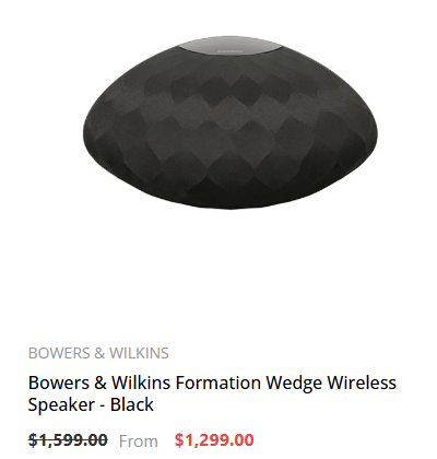 Masimo Black Friday Sale - Bowers & Wilkins