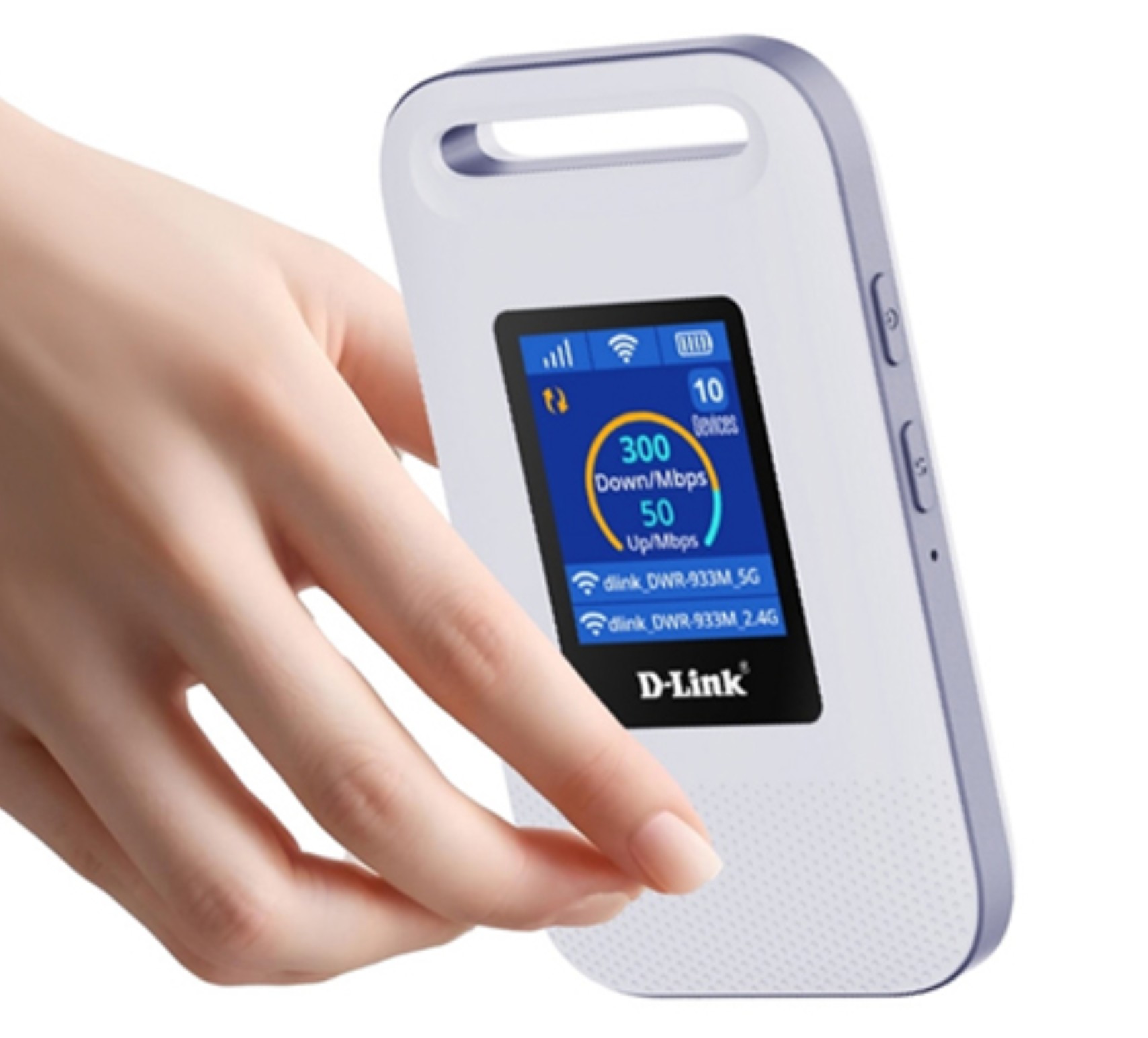 D-Link DWR-933M 4G+ Cat 6 Mobile Hotspot – Internet on the go (networking...