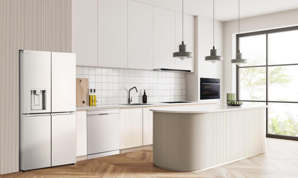 LG’s New Matte White QuadWash Dishwasher