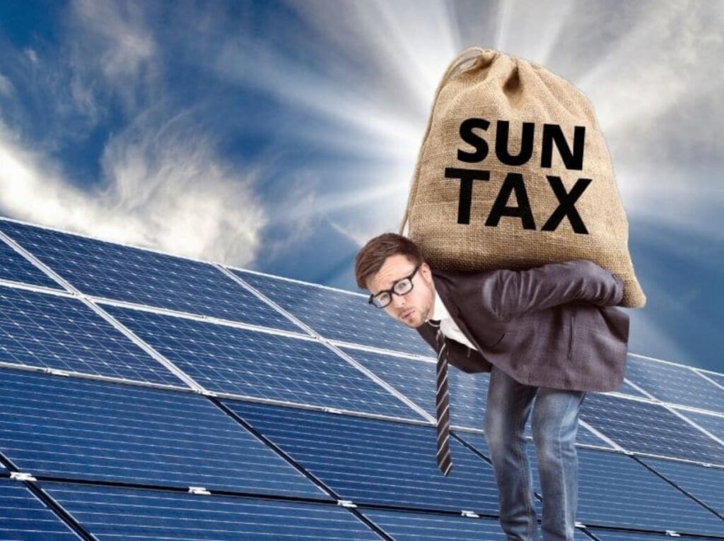 Sun tax and rooftop solar feed-in tariffs to reduce again