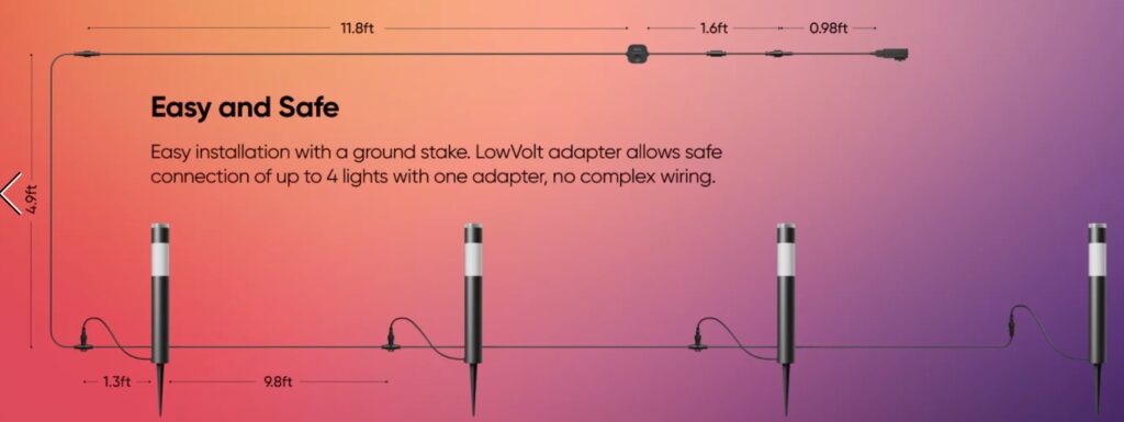 Eufy E10 outdoor pathway lights