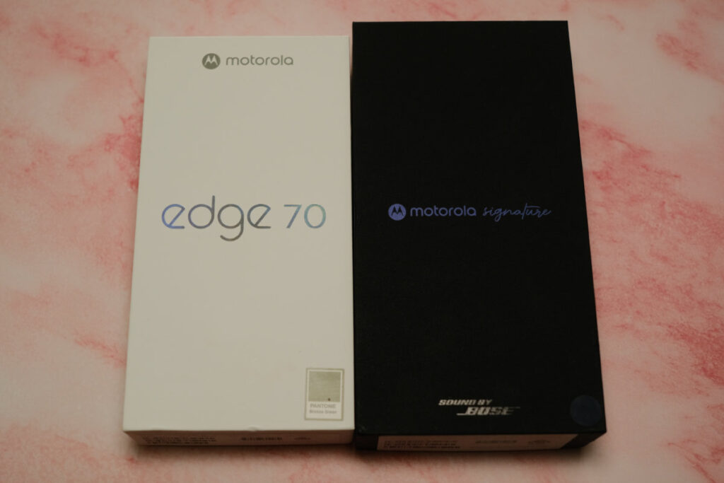 Motorola phone comparison: Edge 70 vs Signature